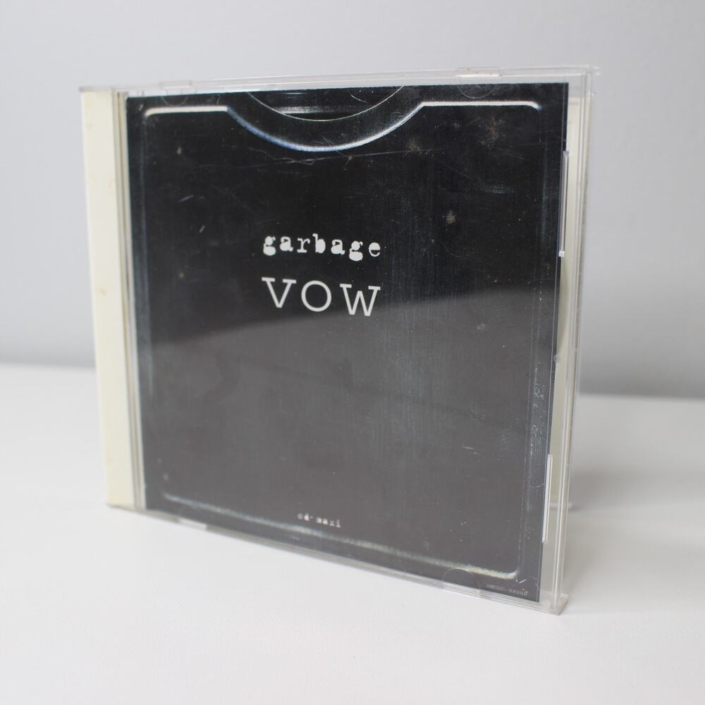 Garbage Vow CD Maxi Single 1995 Almo Sounds Alt Rock RARE
